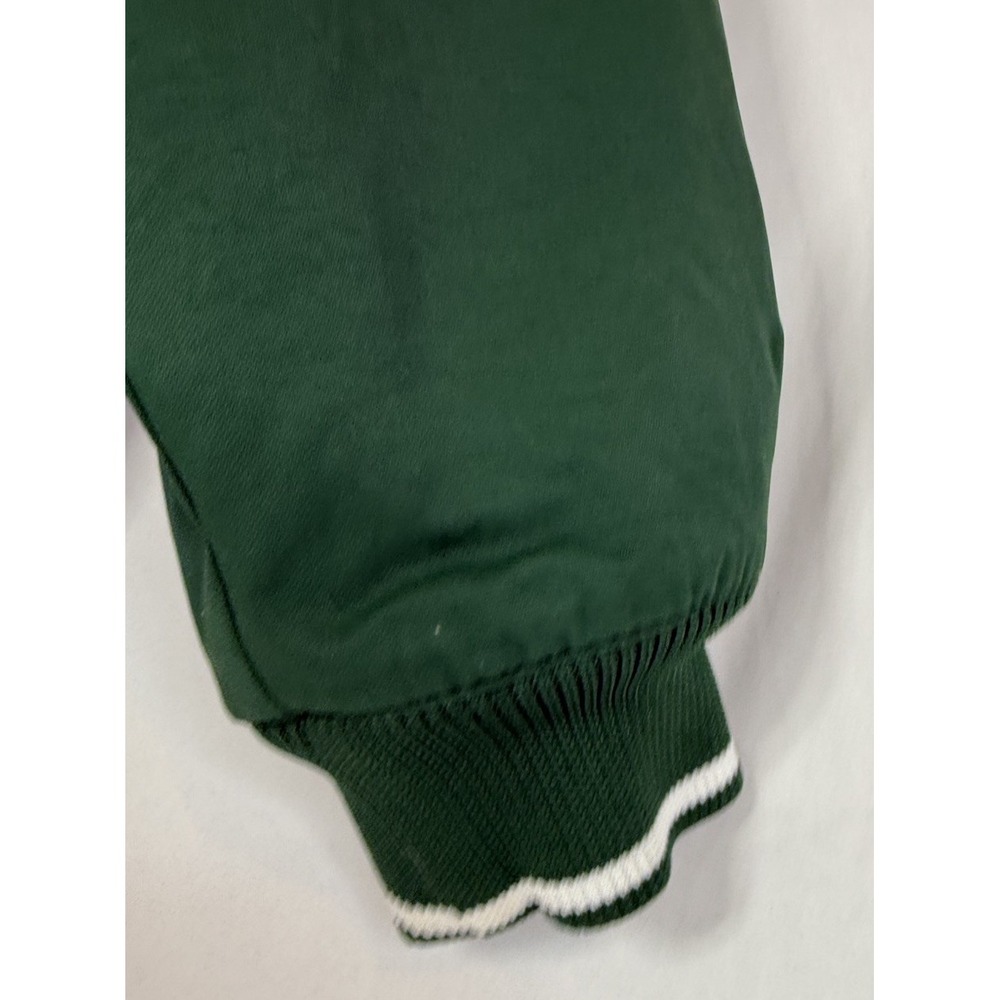 Vintage Russell Athletic Mens Small Green Bomber Jacket Zip DIXIE - Picture 2 of 12
